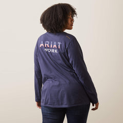 Rebar Workman USA Logo T-Shirt