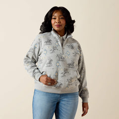 Sapphire 1/2 Zip Sweatshirt