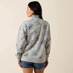 Sapphire 1/2 Zip Sweatshirt