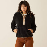 Berber Snap Front Sweatshirt