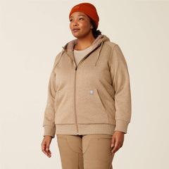 Rebar All-Weather Sherpa Full Zip Hoodie
