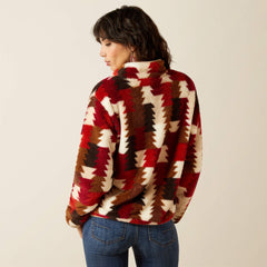 Berber Snap Front Sweatshirt