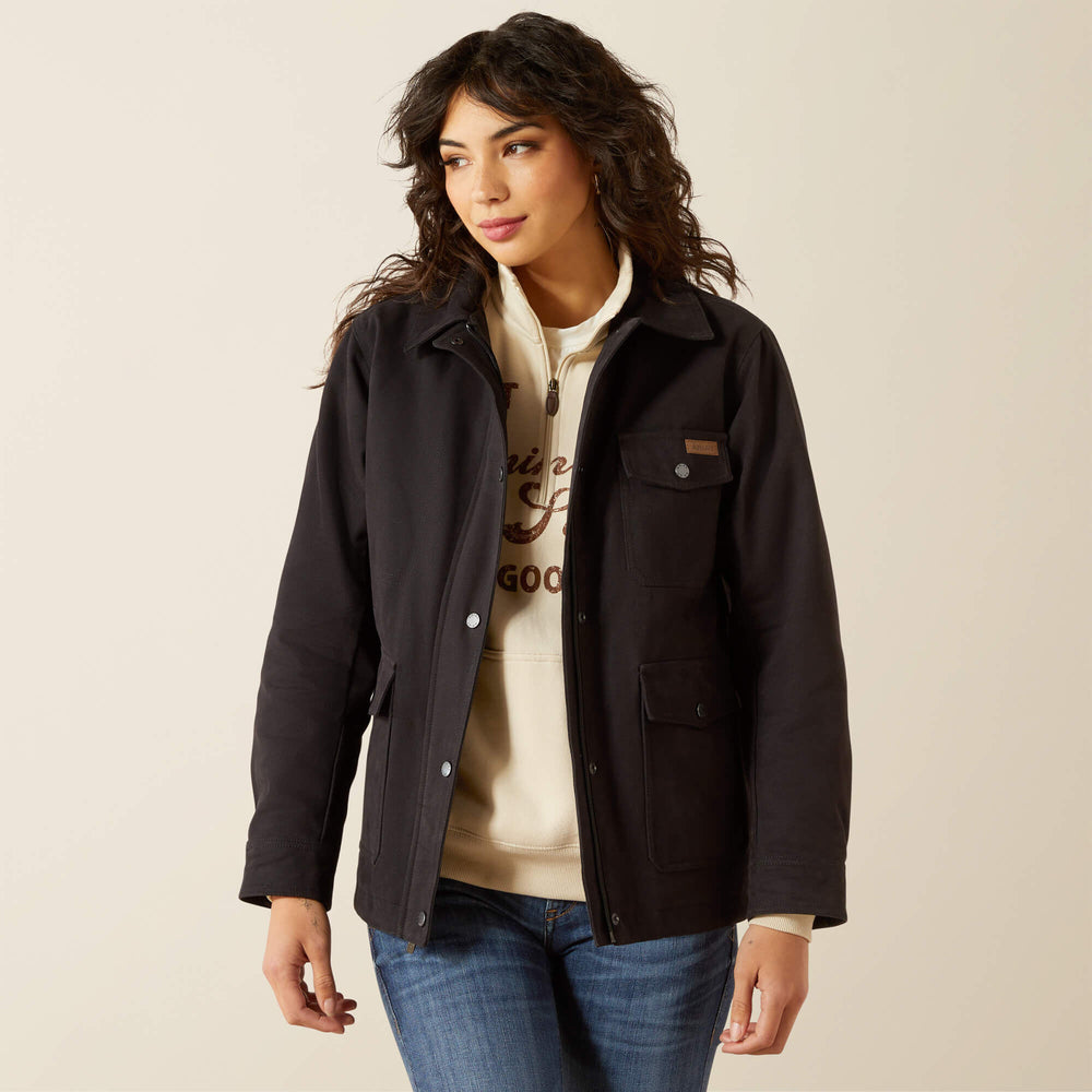 Western Canvas Chore Jacket