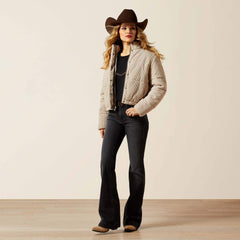 Swirls Puffer Jacket