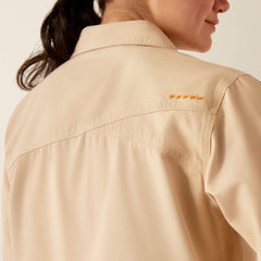 Rebar Cropped Woven Shirt Jacket