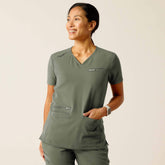 Clara 6 Pocket Scrub Top