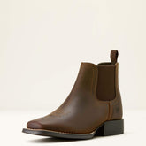 Booker Chelsea Wide Square Toe Western Boot