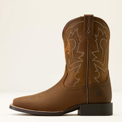Deer Ridge Wide Square Toe Western Boot