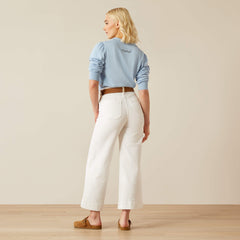 Ultra High Rise Countryside Wide Leg Crop Jeans