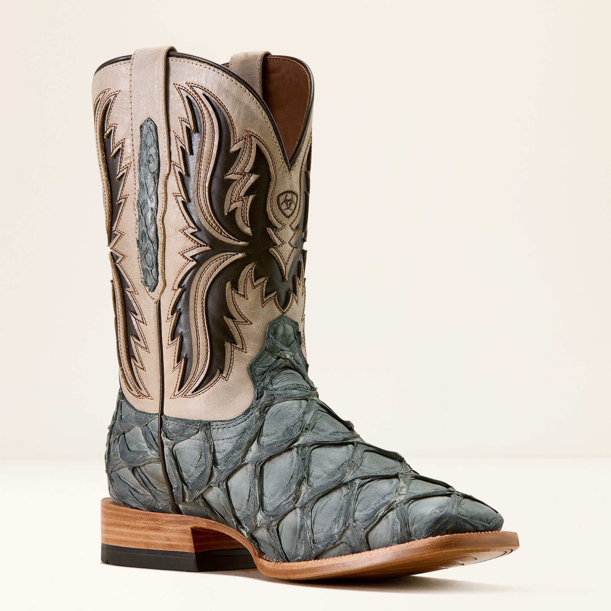 Ashwood Wide Square Toe Cowboy Boot