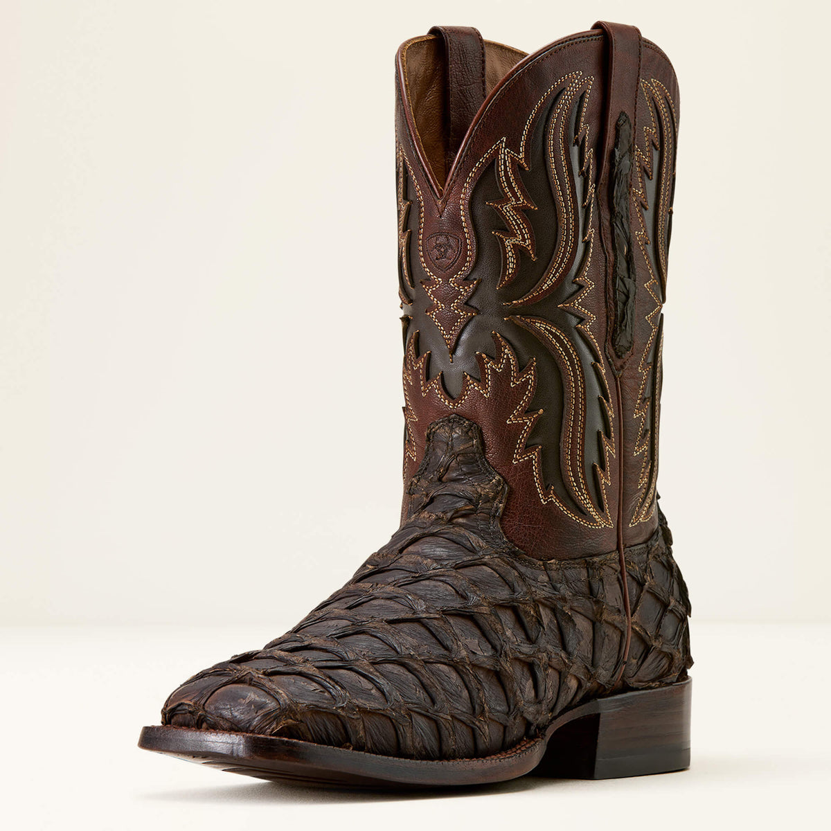 Ashwood Wide Square Toe Cowboy Boot