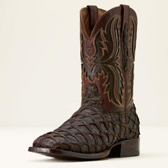 Ashwood Wide Square Toe Cowboy Boot