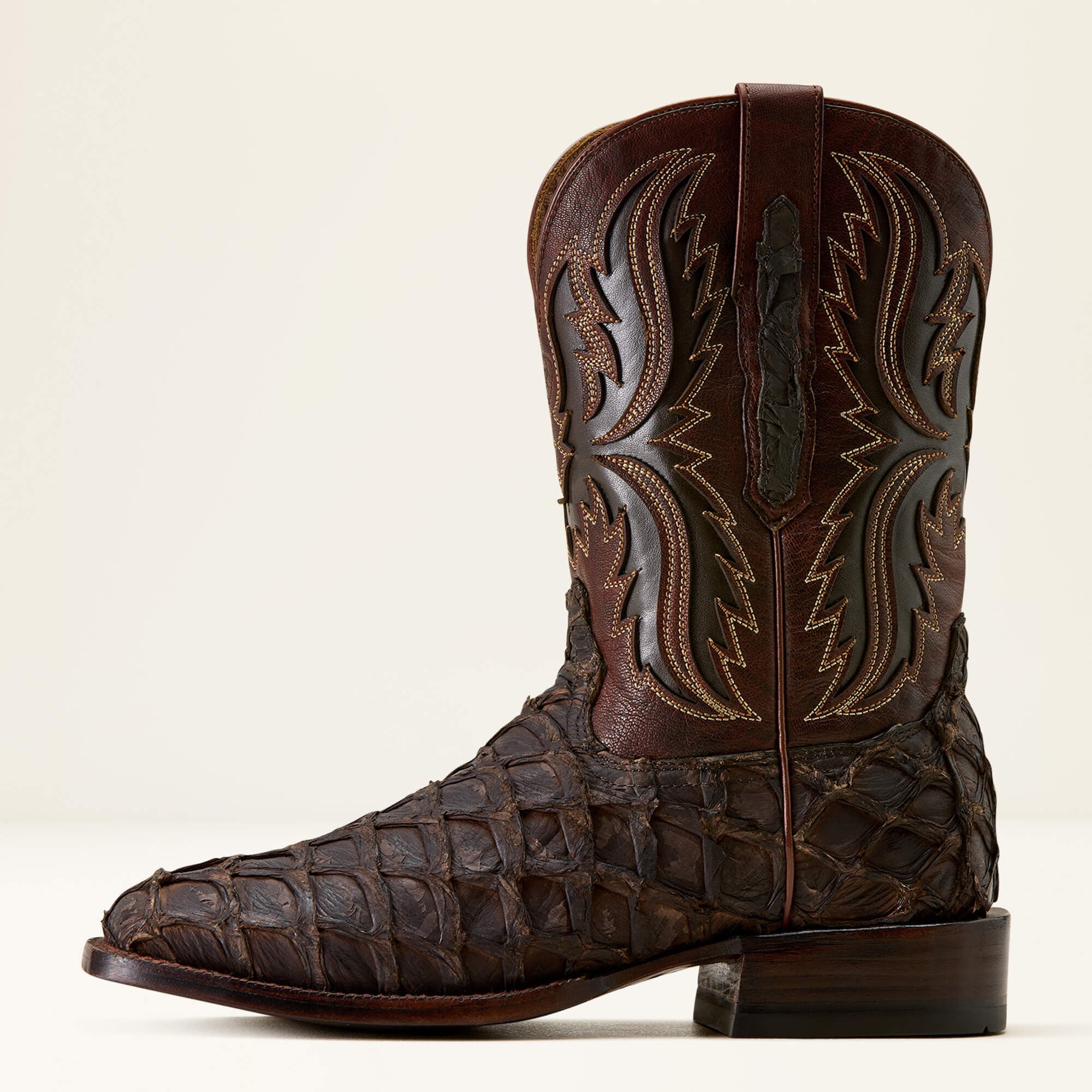 Ashwood Wide Square Toe Cowboy Boot