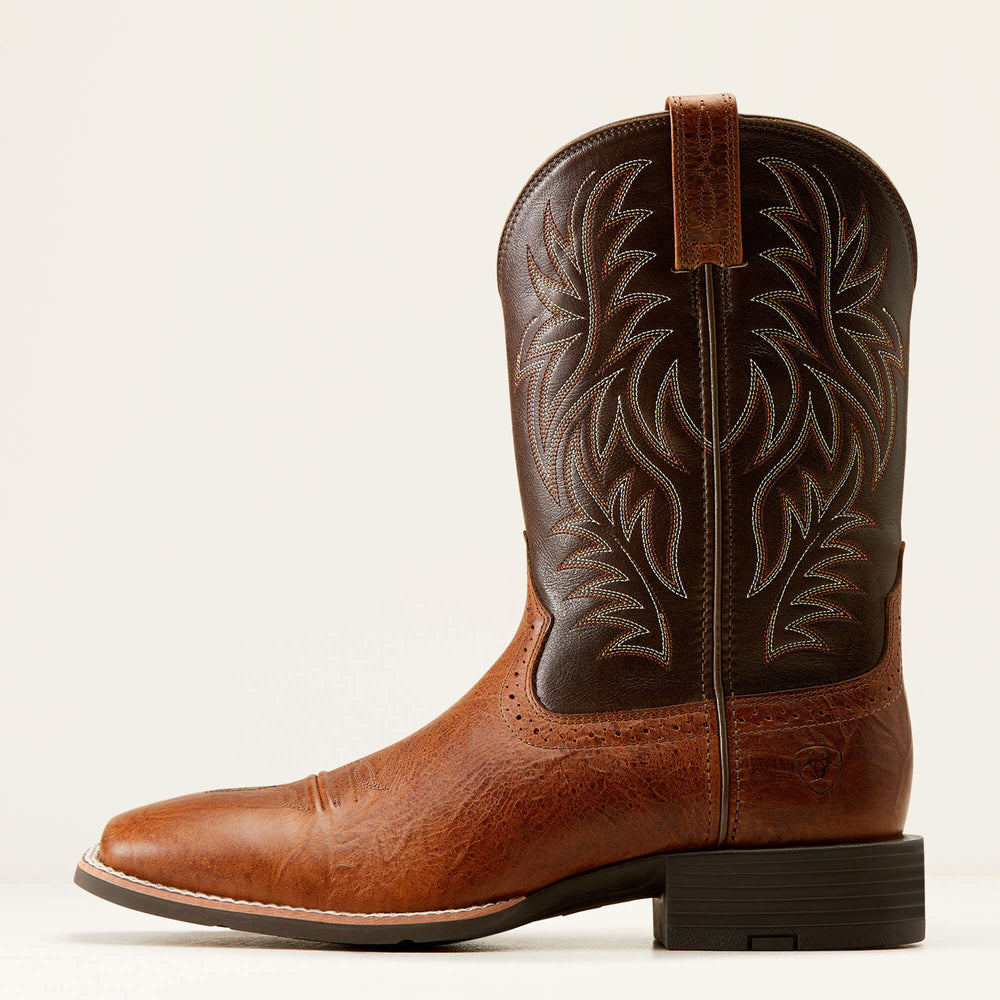 Sport Western Wide Square Toe Cowboy Boot