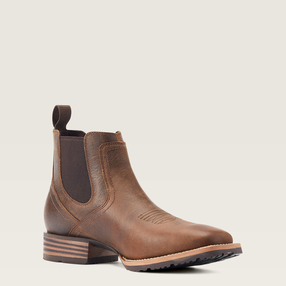 Hybrid Low Boy Wide Square Toe Chelsea Boot