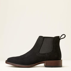 Booker Chelsea Wide Square Toe Western Boot