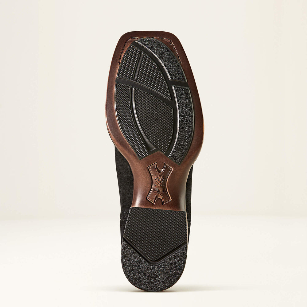 Booker Chelsea Wide Square Toe Western Boot