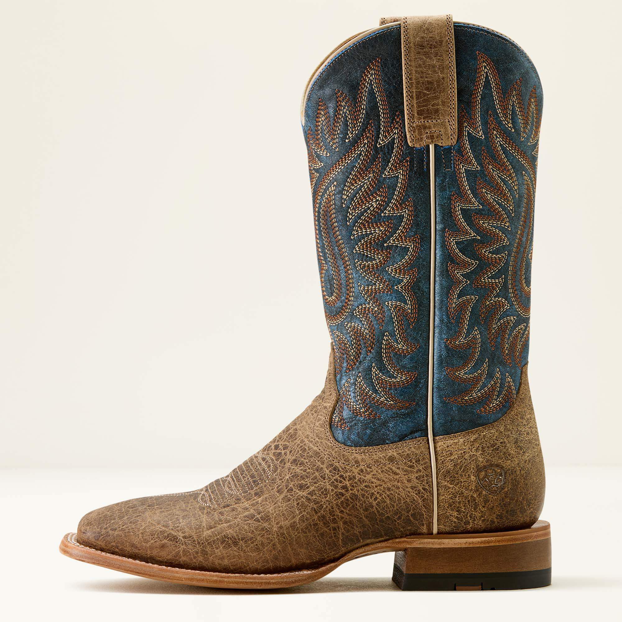 Gold Point Wide Square Toe Cowboy Boot