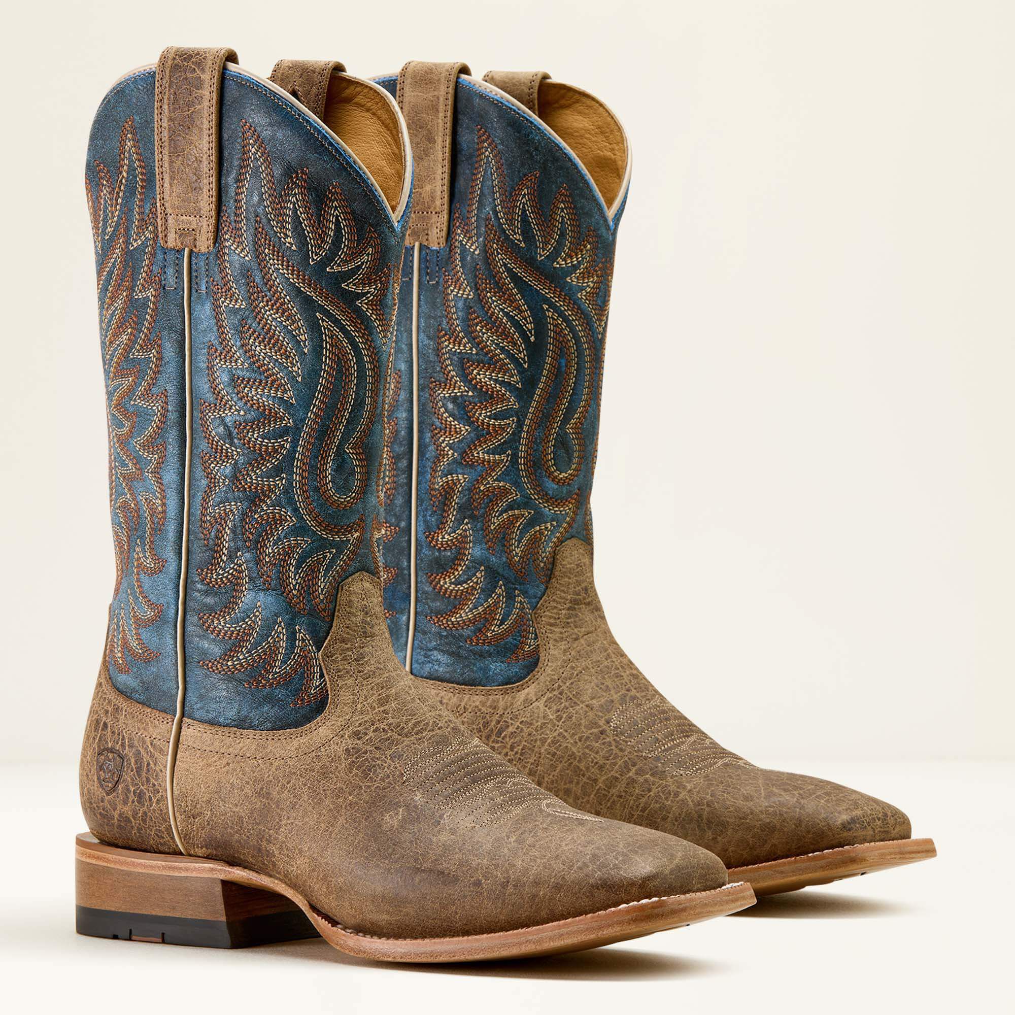 Gold Point Wide Square Toe Cowboy Boot