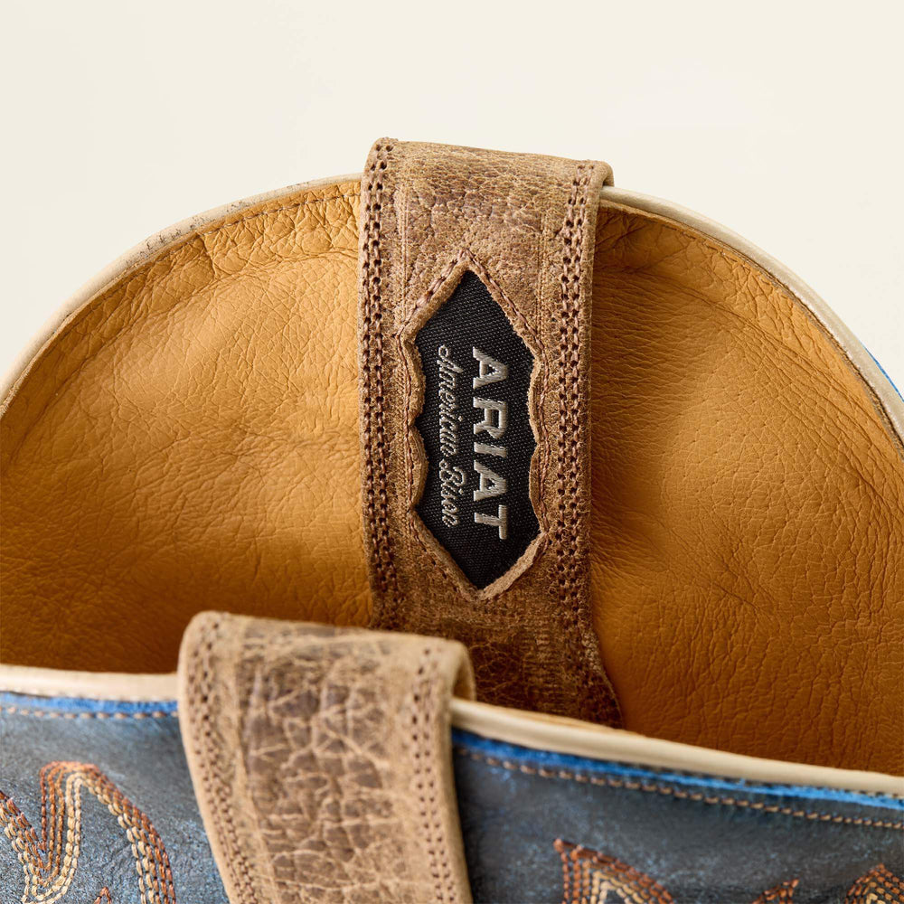 Gold Point Wide Square Toe Cowboy Boot