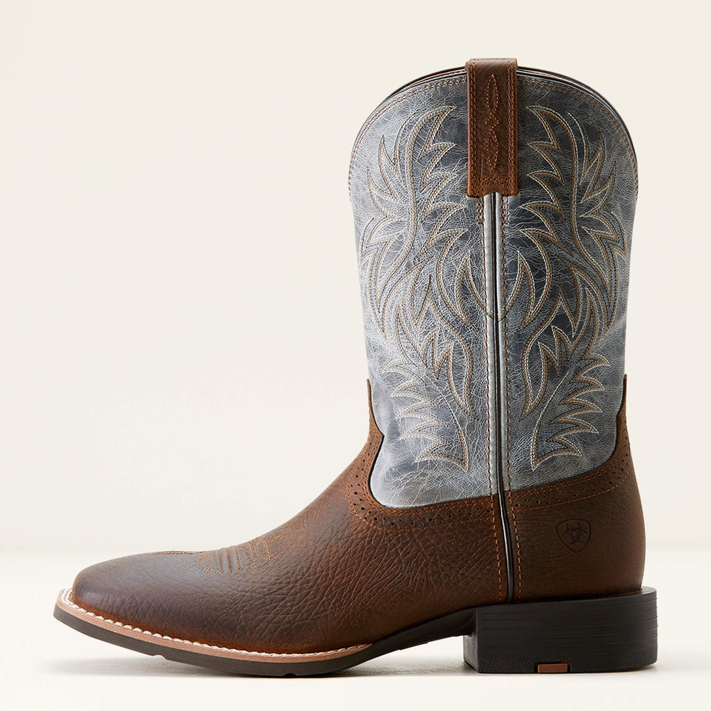 Sport Western Wide Square Toe Cowboy Boot