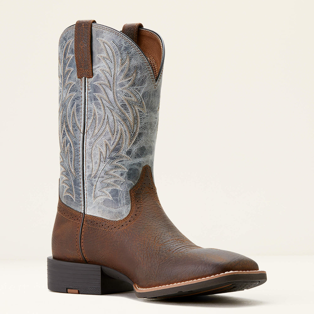 Sport Western Wide Square Toe Cowboy Boot
