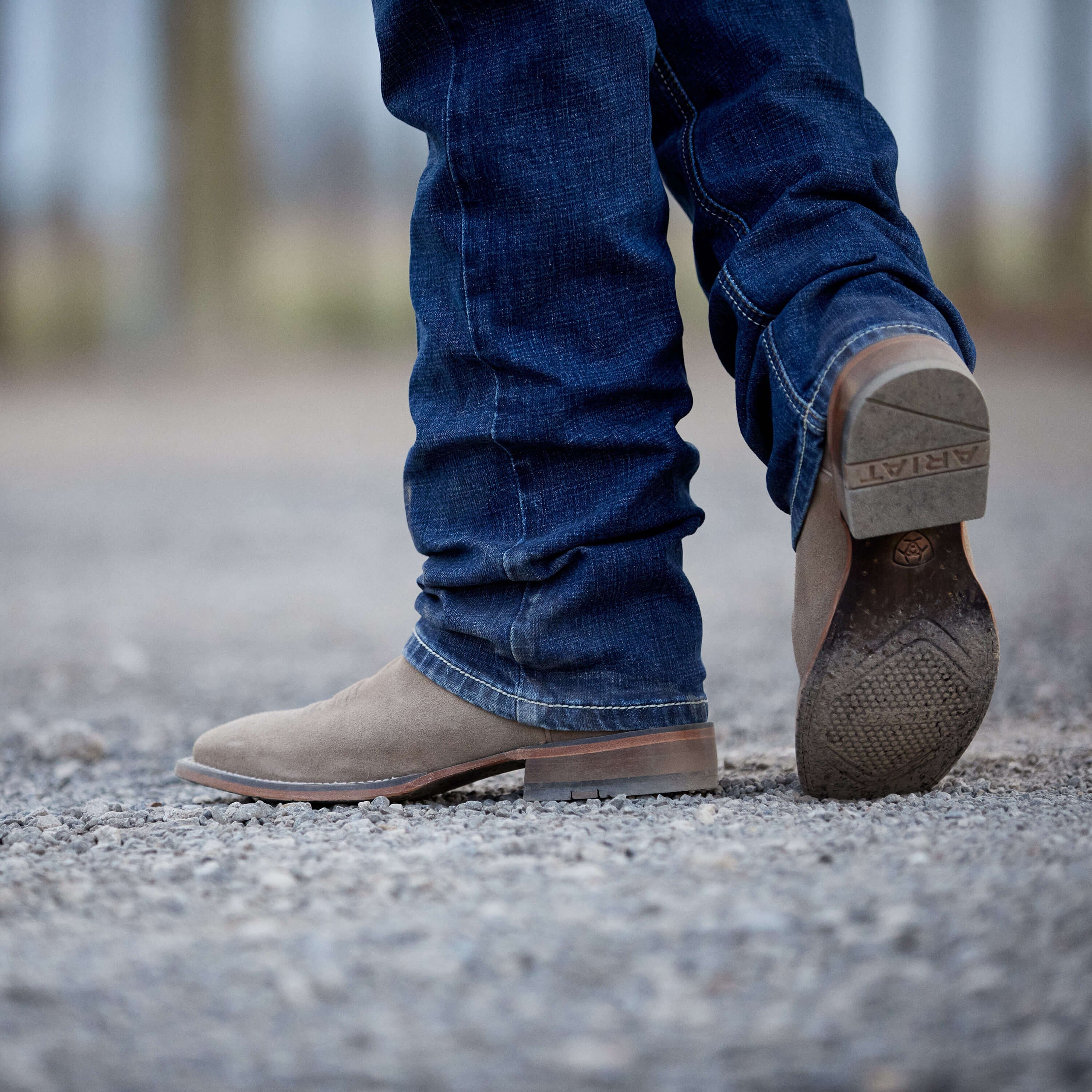 Sting Wide Square Toe Cowboy Boot