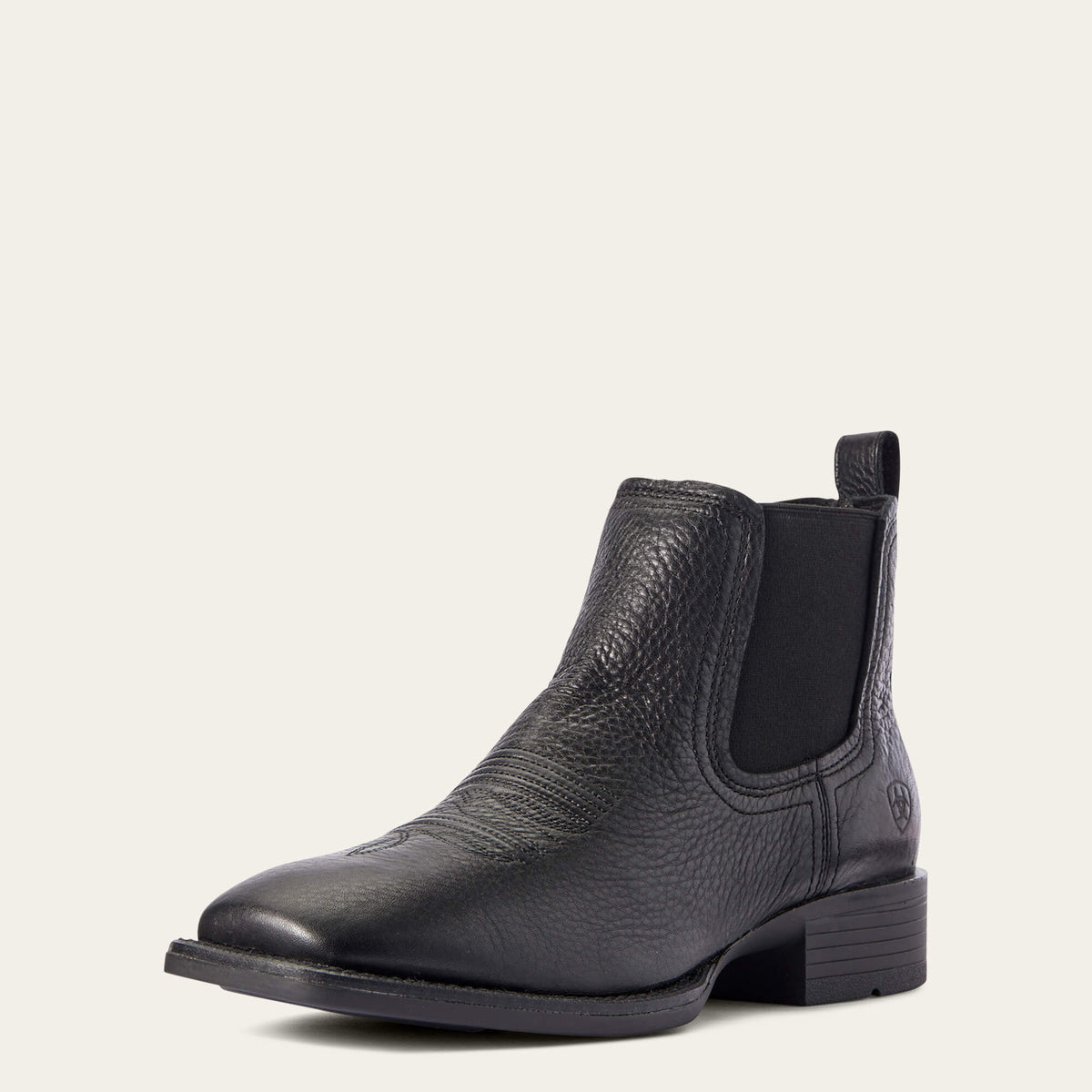 Booker Chelsea Wide Square Toe Western Boot