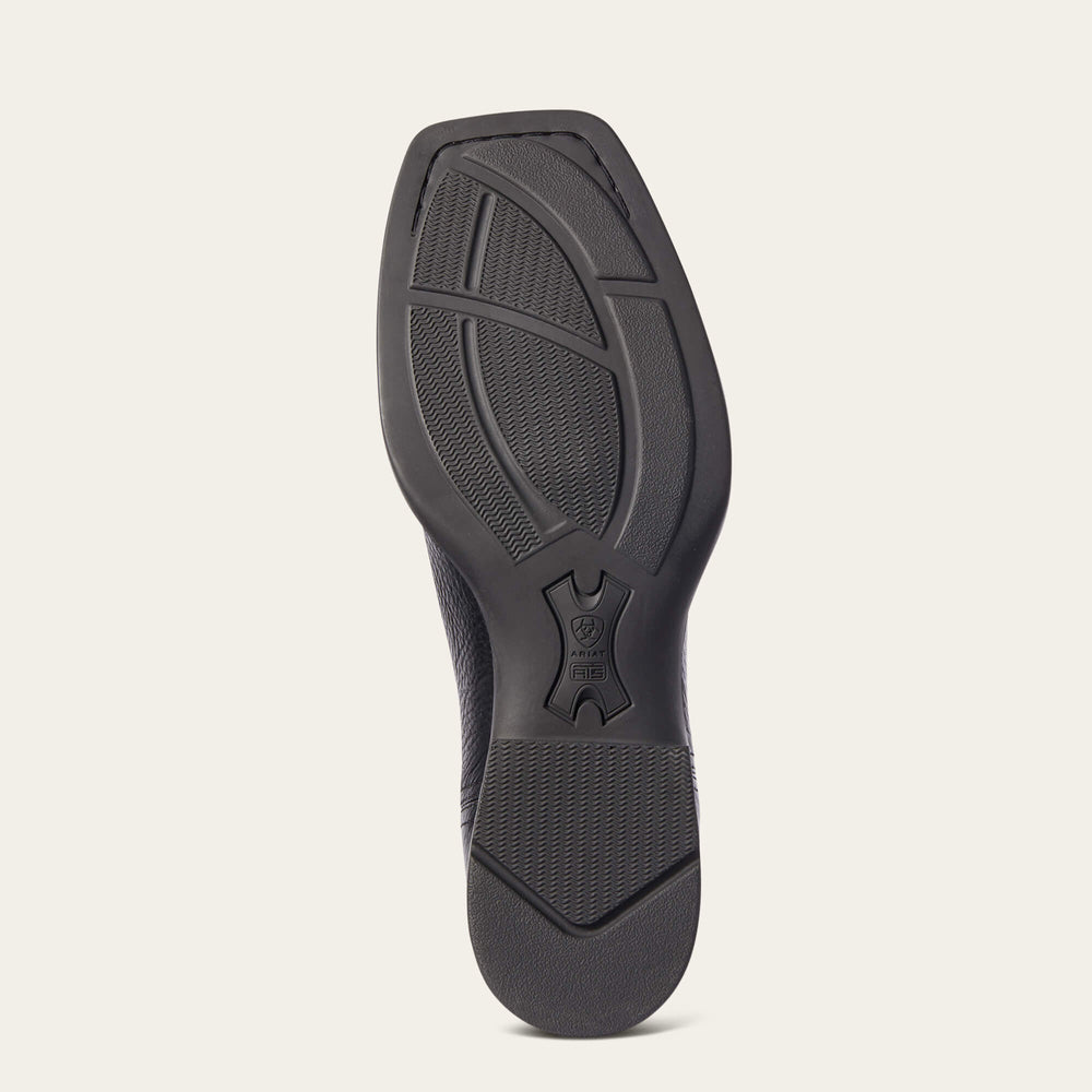 Booker Chelsea Wide Square Toe Western Boot