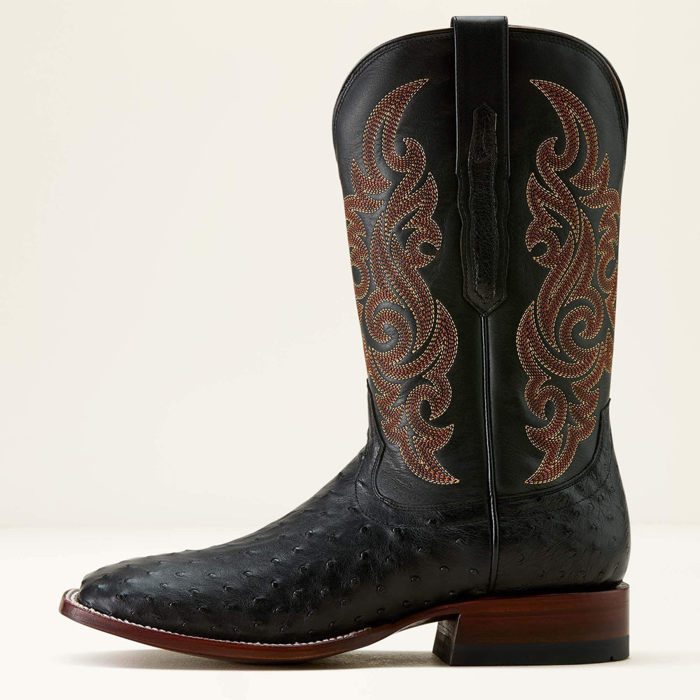 Classic Cash Wide Square Toe Western Boot
