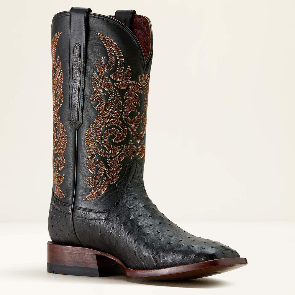 Classic Cash Wide Square Toe Western Boot
