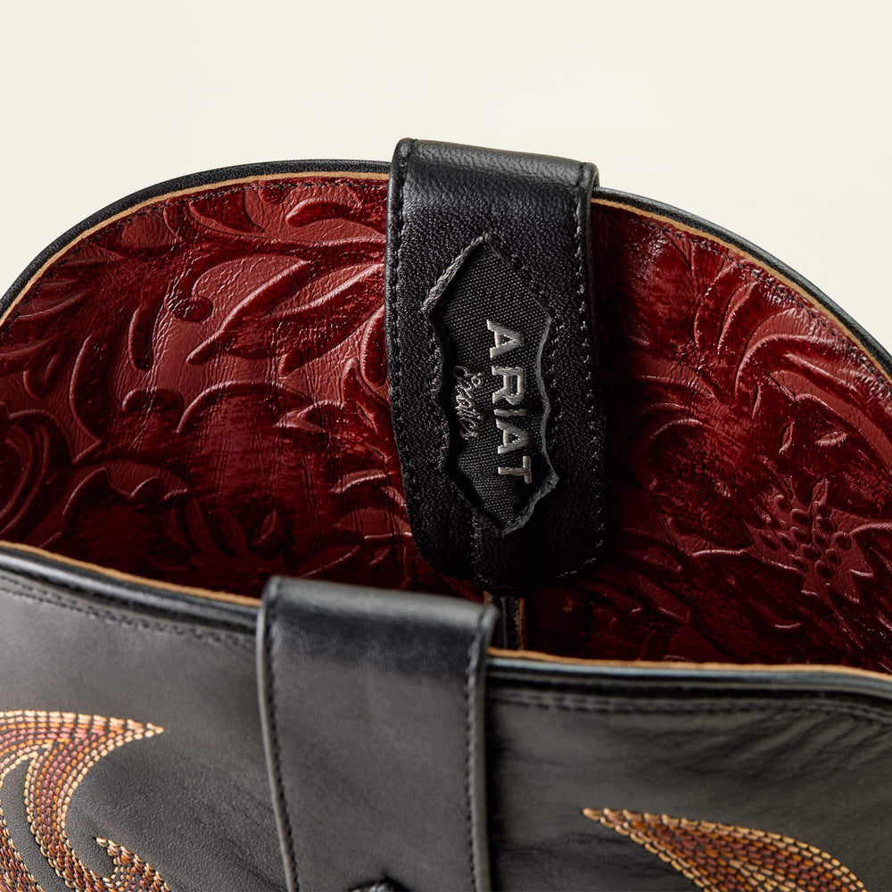 Classic Cash Wide Square Toe Western Boot