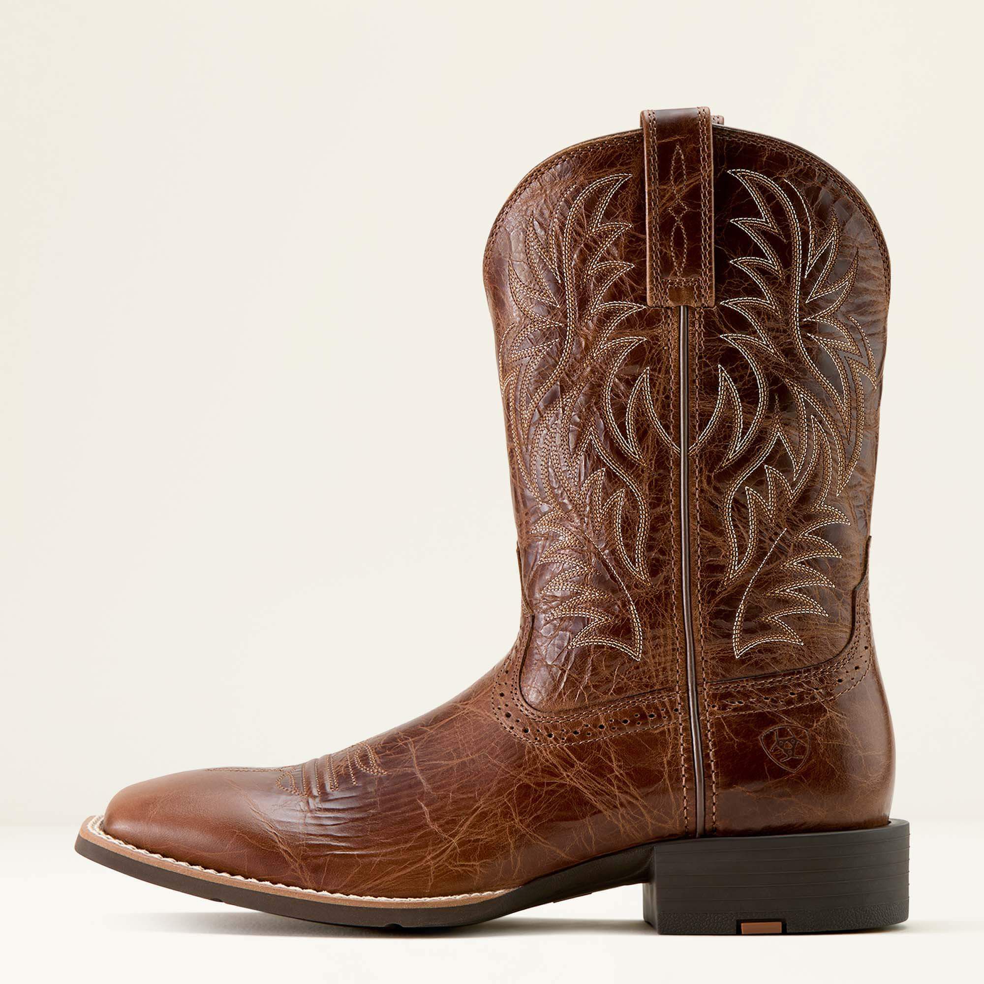 Sport Western Wide Square Toe Cowboy Boot