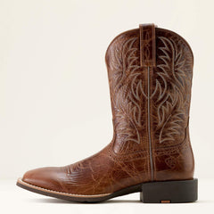 Sport Western Wide Square Toe Cowboy Boot