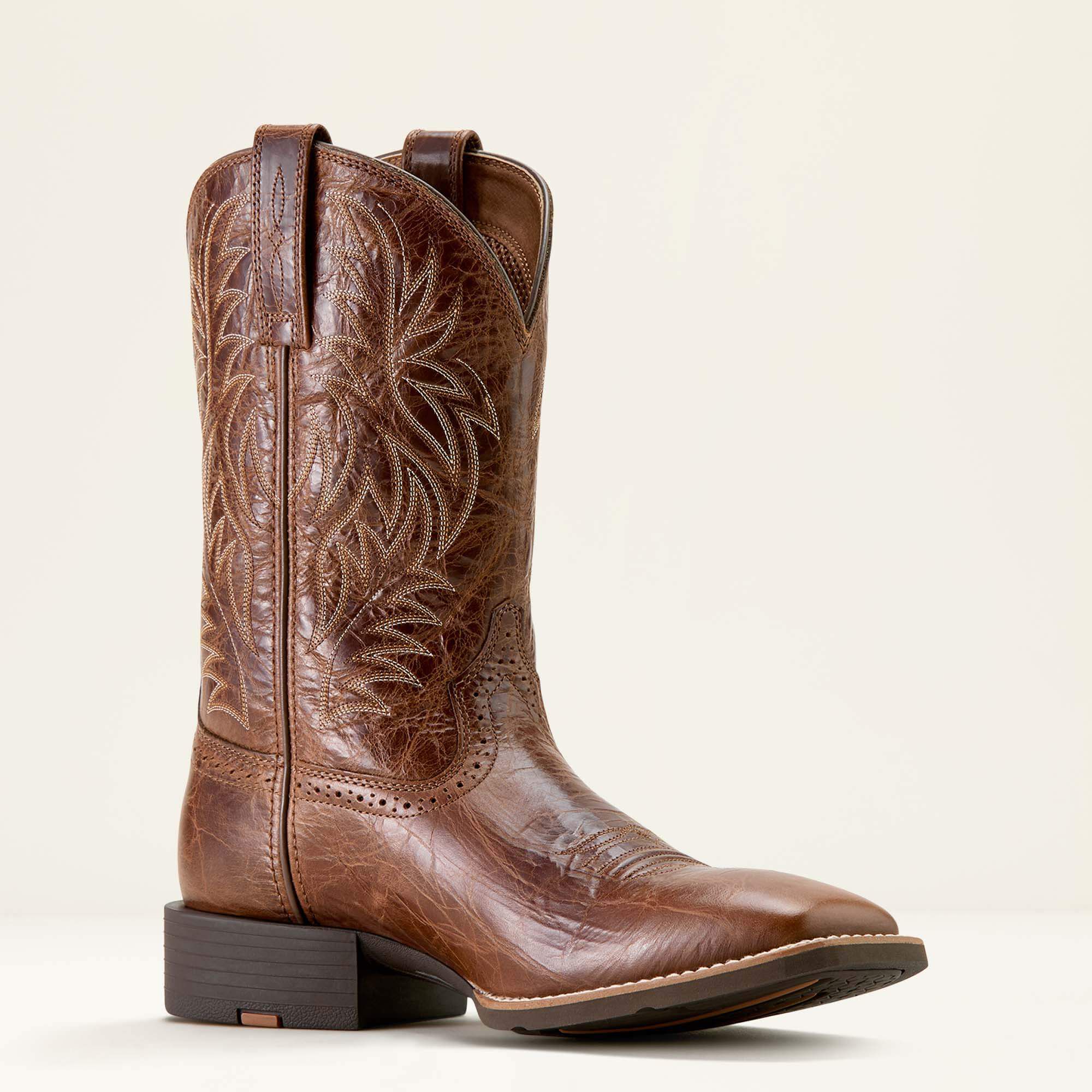 Sport Western Wide Square Toe Cowboy Boot