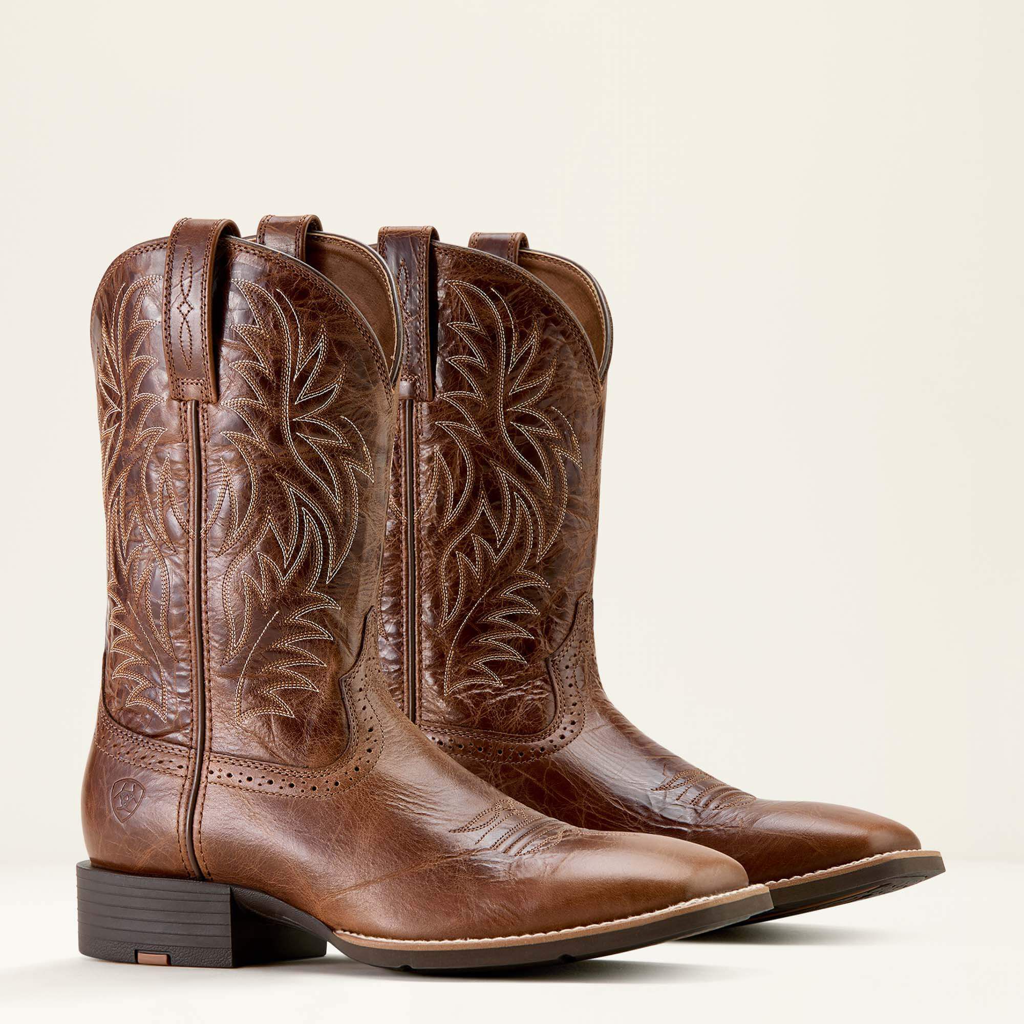 Sport Western Wide Square Toe Cowboy Boot