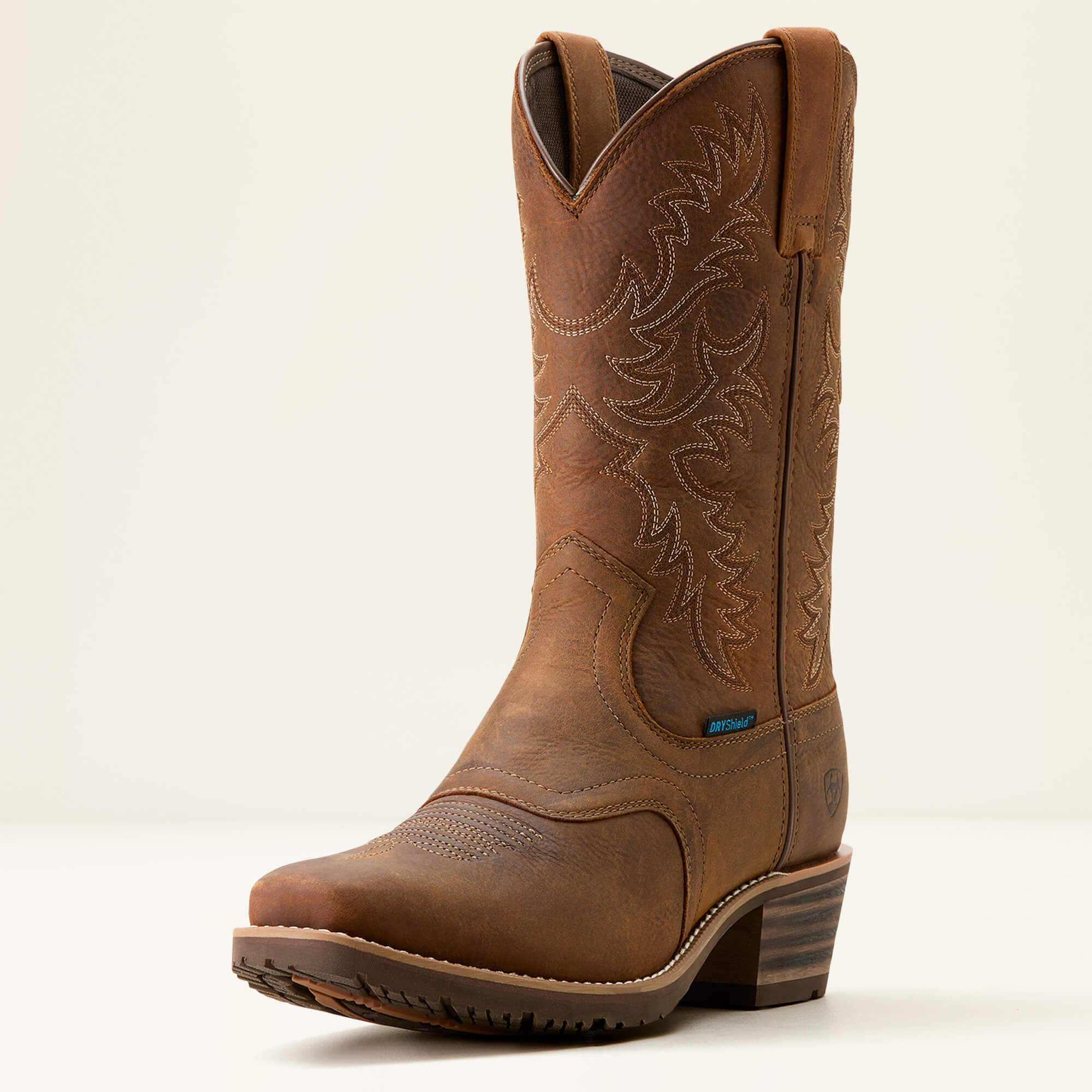 Hybrid Roughstock Square Toe Waterproof Cowboy Boot