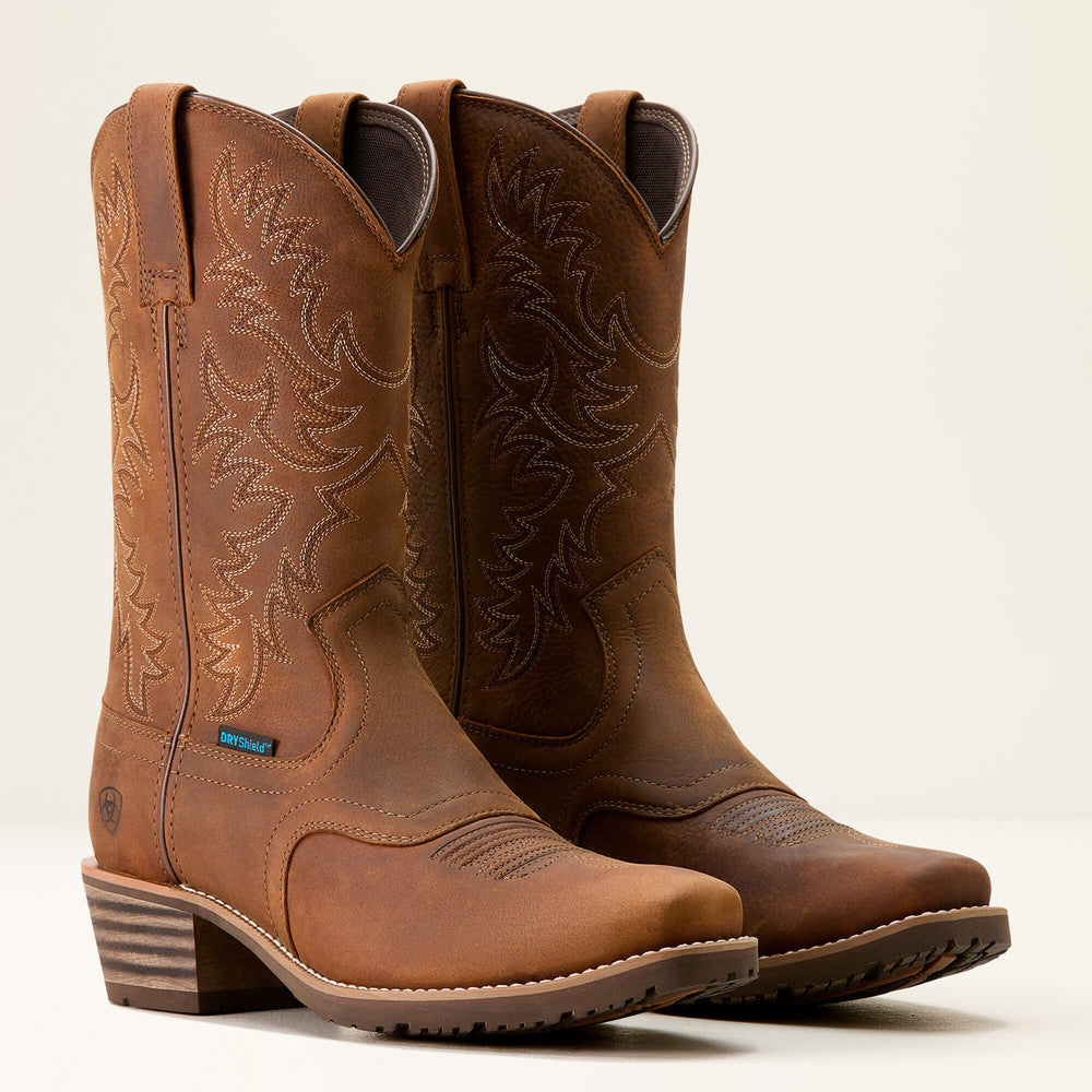 Hybrid Roughstock Square Toe Waterproof Cowboy Boot
