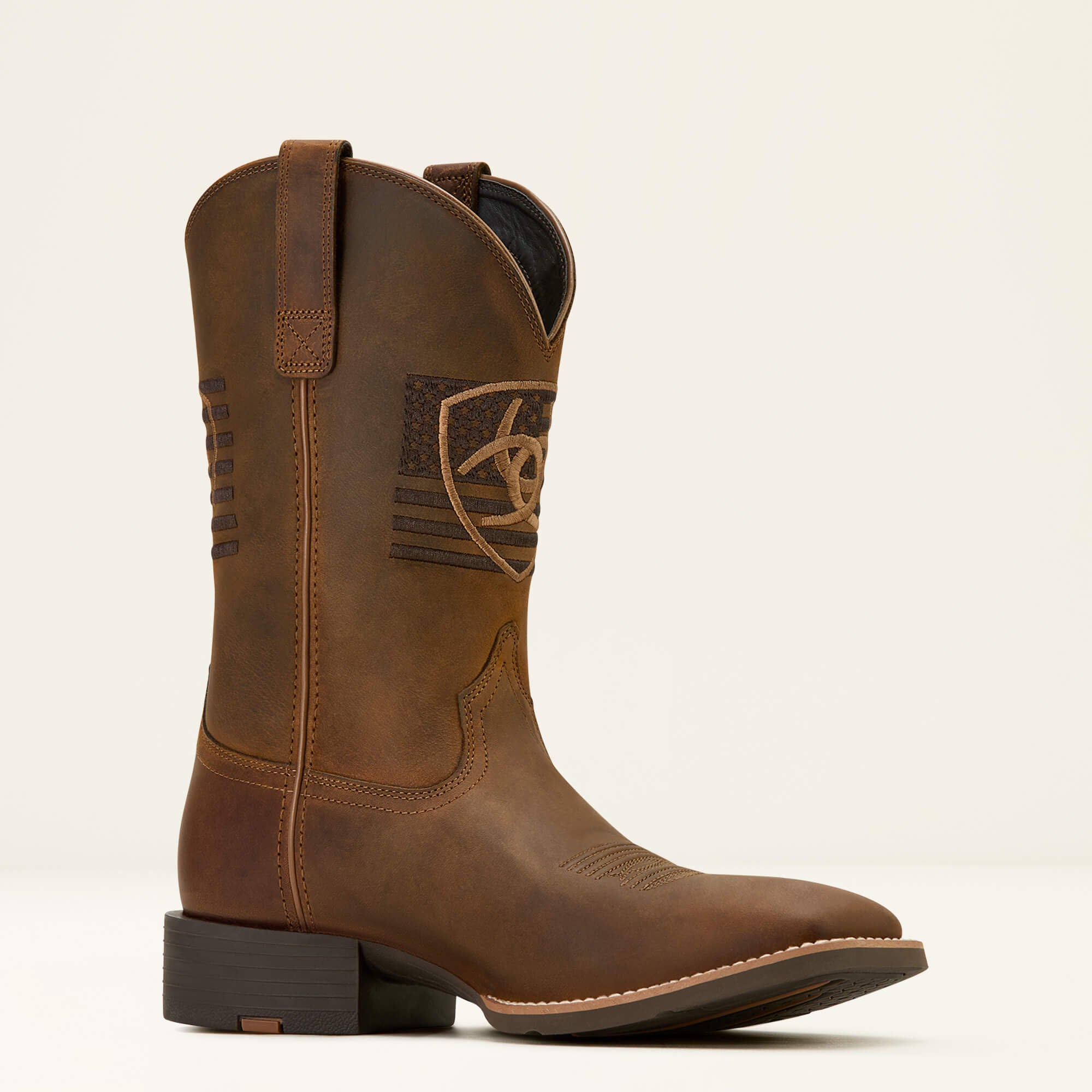 Sport Freedom Wide Square Toe Cowboy Boot