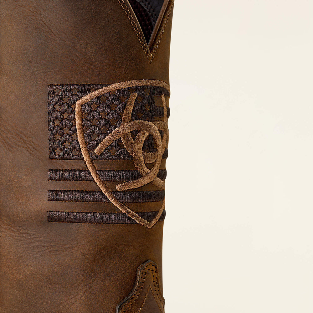Sport Freedom Wide Square Toe Cowboy Boot