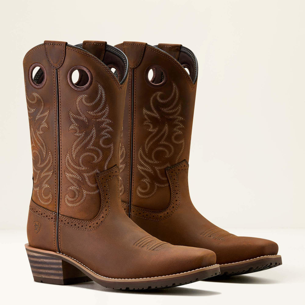 Hybrid Roughstock Square Toe Cowboy Boot