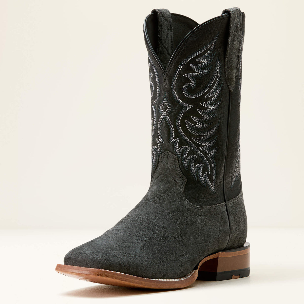 Wiley Wide Square Toe Cowboy Boot
