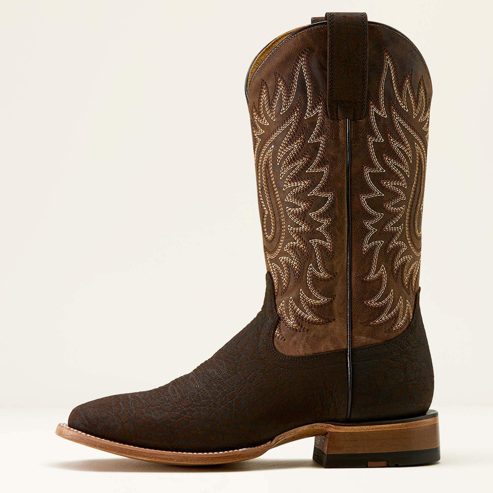 Gold Point Wide Square Toe Cowboy Boot