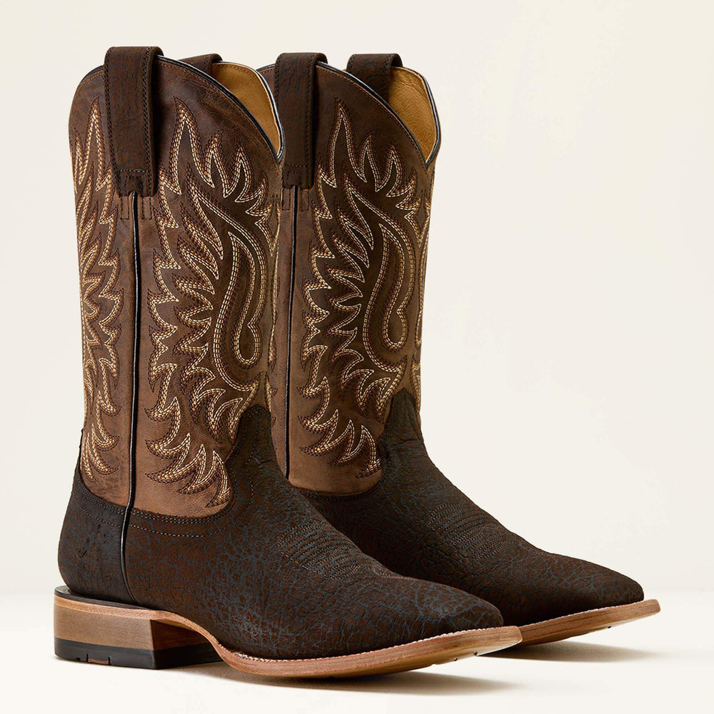 Gold Point Wide Square Toe Cowboy Boot
