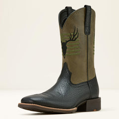 Sport Antlers Cowboy Boot