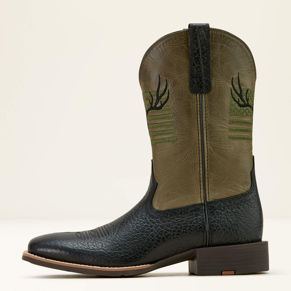 Sport Antlers Cowboy Boot
