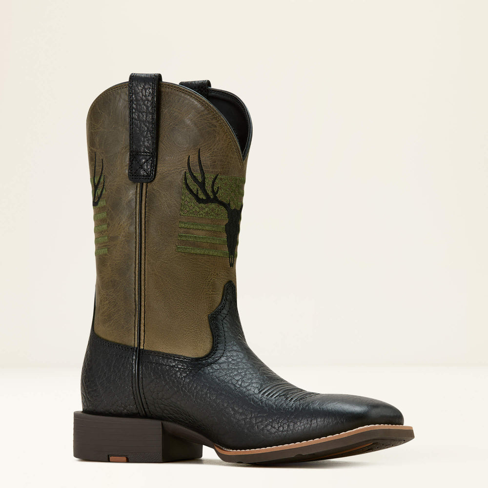 Sport Antlers Cowboy Boot