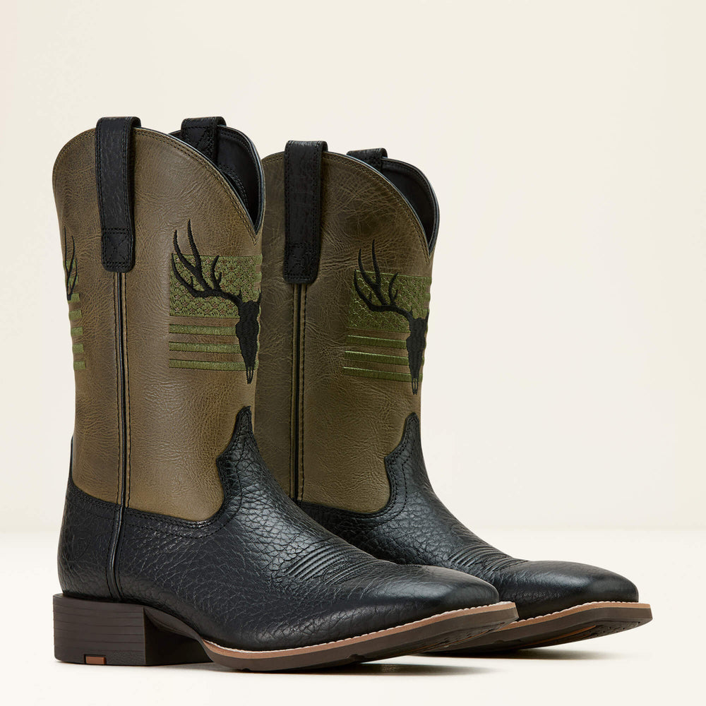 Sport Antlers Cowboy Boot