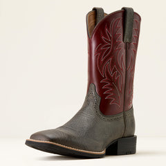 Sport Western Wide Square Toe Cowboy Boot