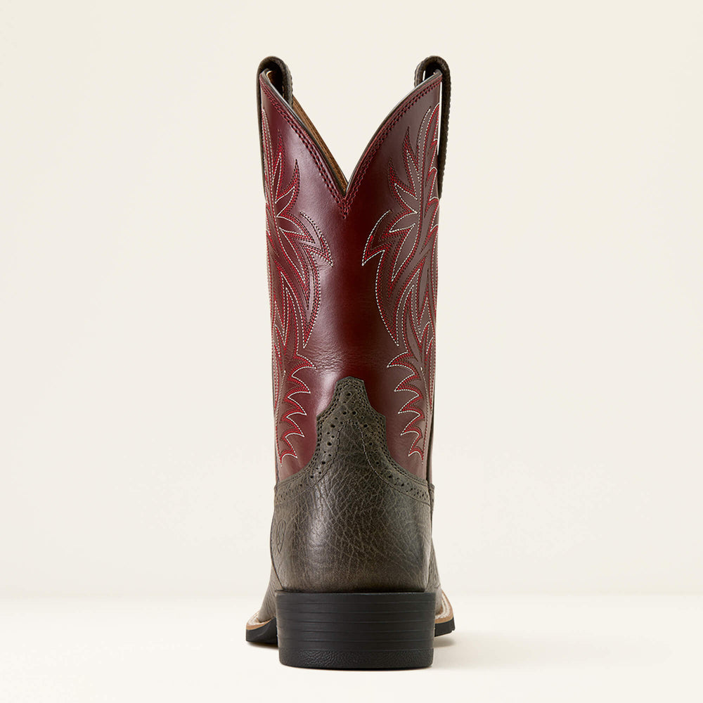 Sport Western Wide Square Toe Cowboy Boot